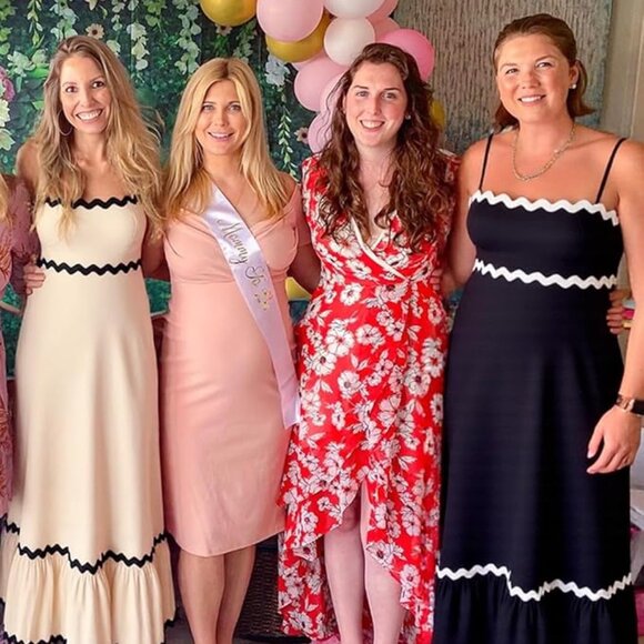 FLASH DEAL ‼️ Women's Spaghetti Strap Flowy Midi Sundress - Size Medium - Picture 2 of 4